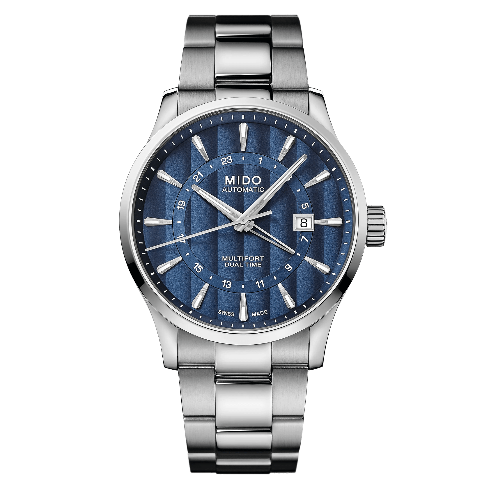 舵手系列“两地时”全自动机械腕表