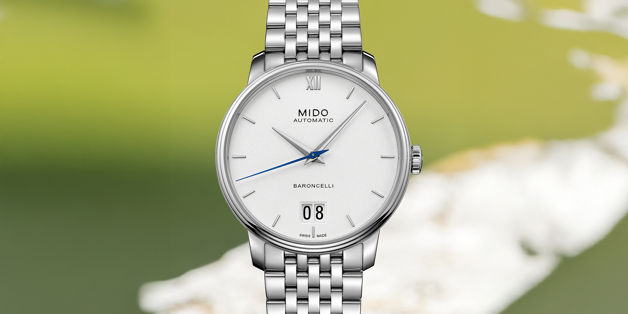 贝伦赛丽系列"纪念日"大日历全自动机械腕表