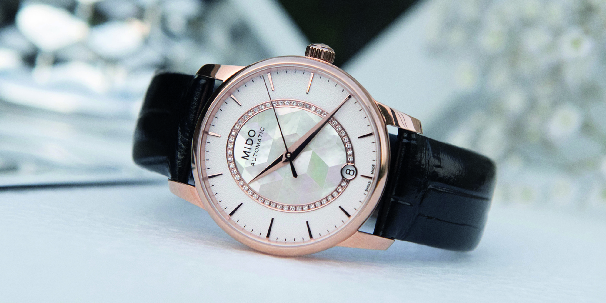 贝伦赛丽系列女士真钻腕表