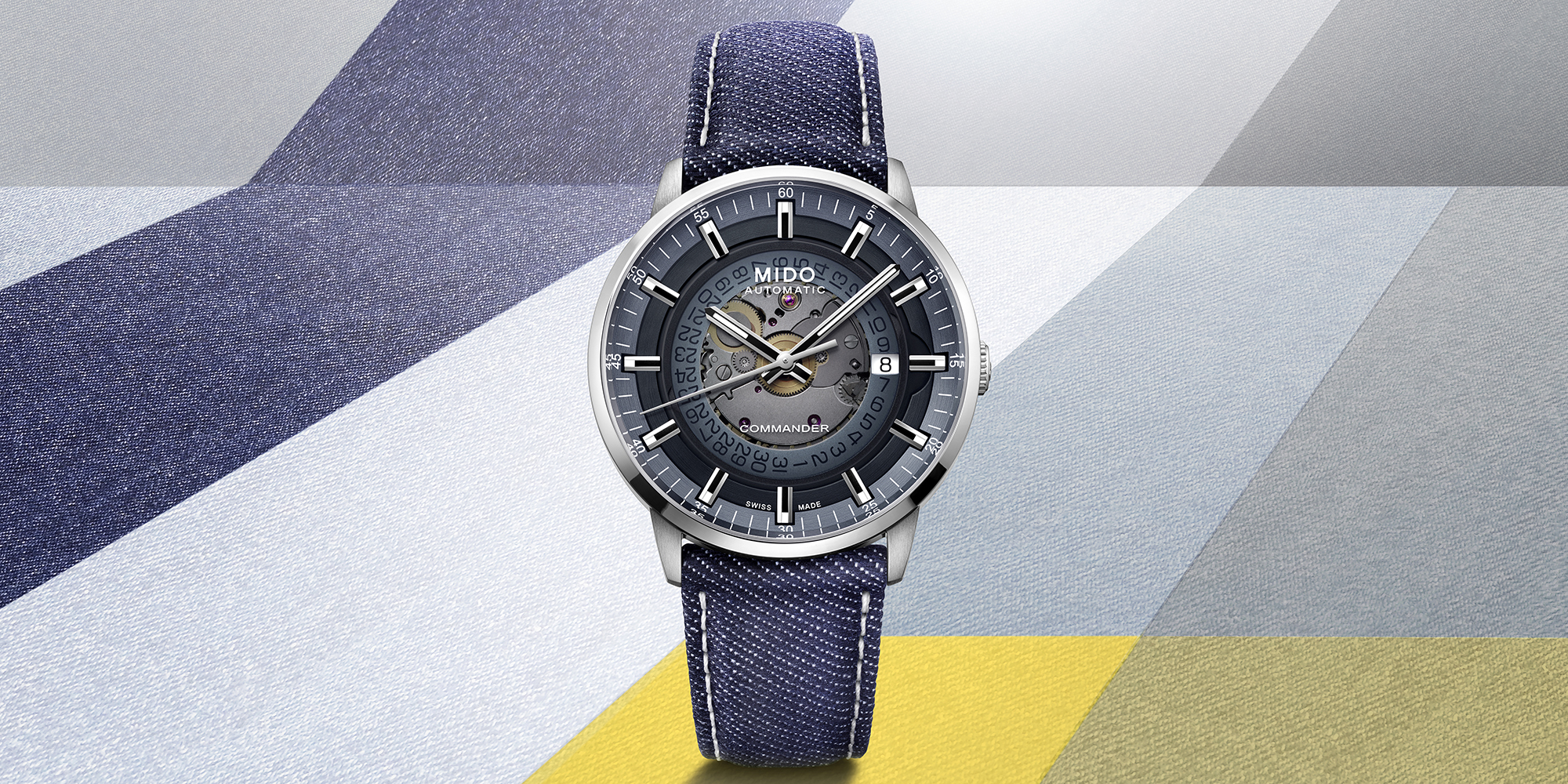 指挥官系列幻影款长动能全自动机械腕表