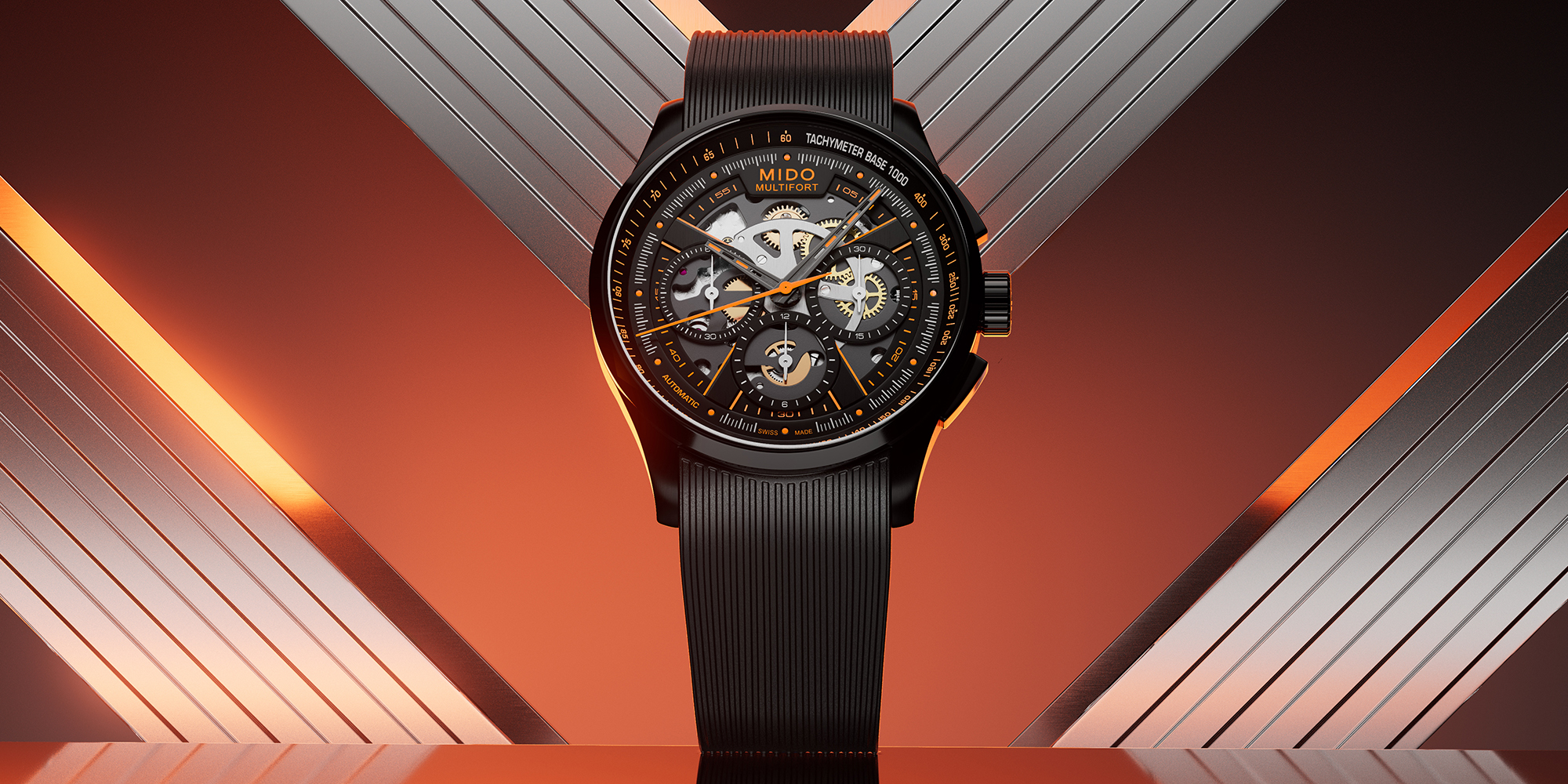 멀티포트 스켈레톤 크로노그래프