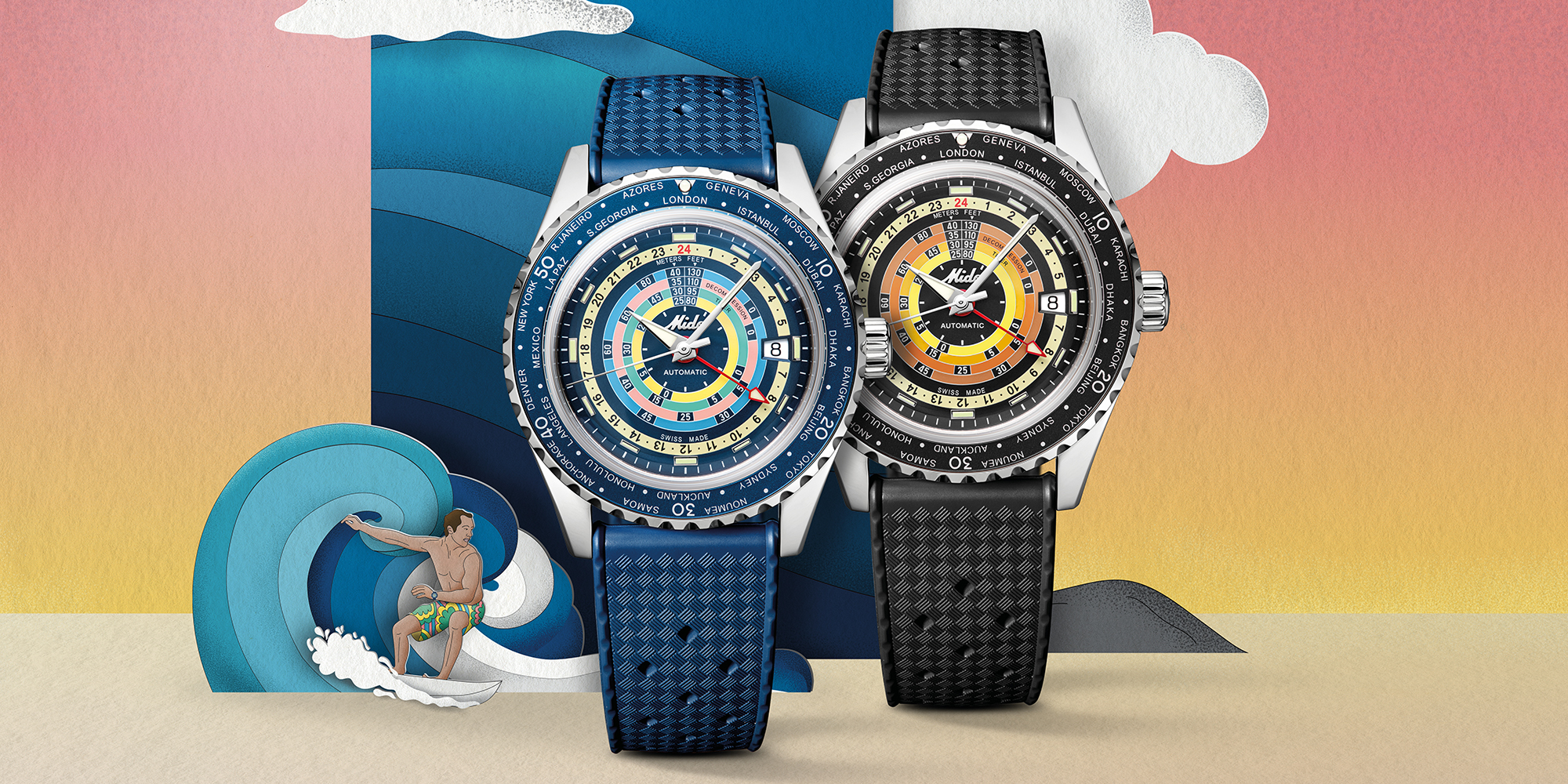 领航者系列“彩虹圈”腕表