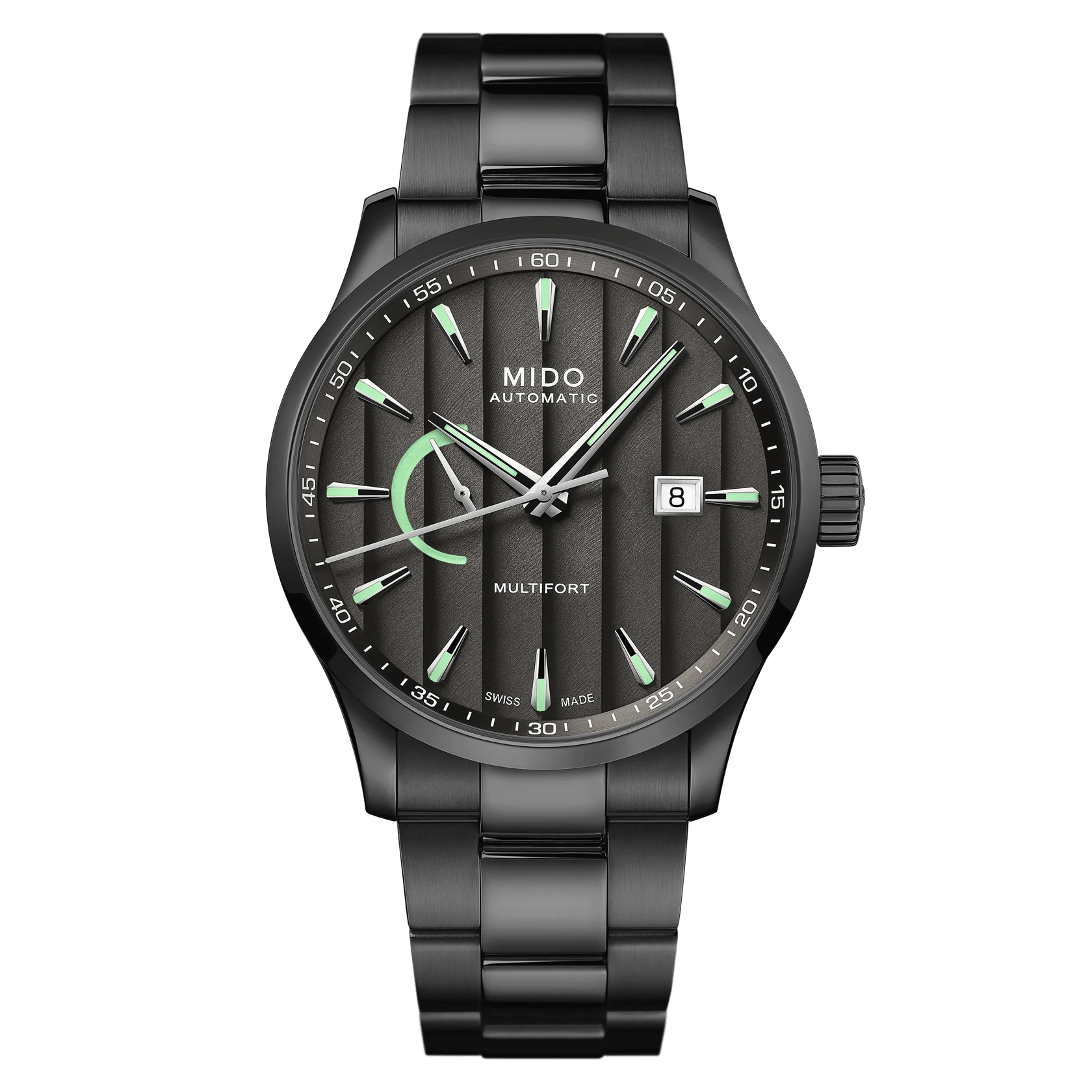 瑞士美度表舵手系列长动能动储显示全自动机械腕表