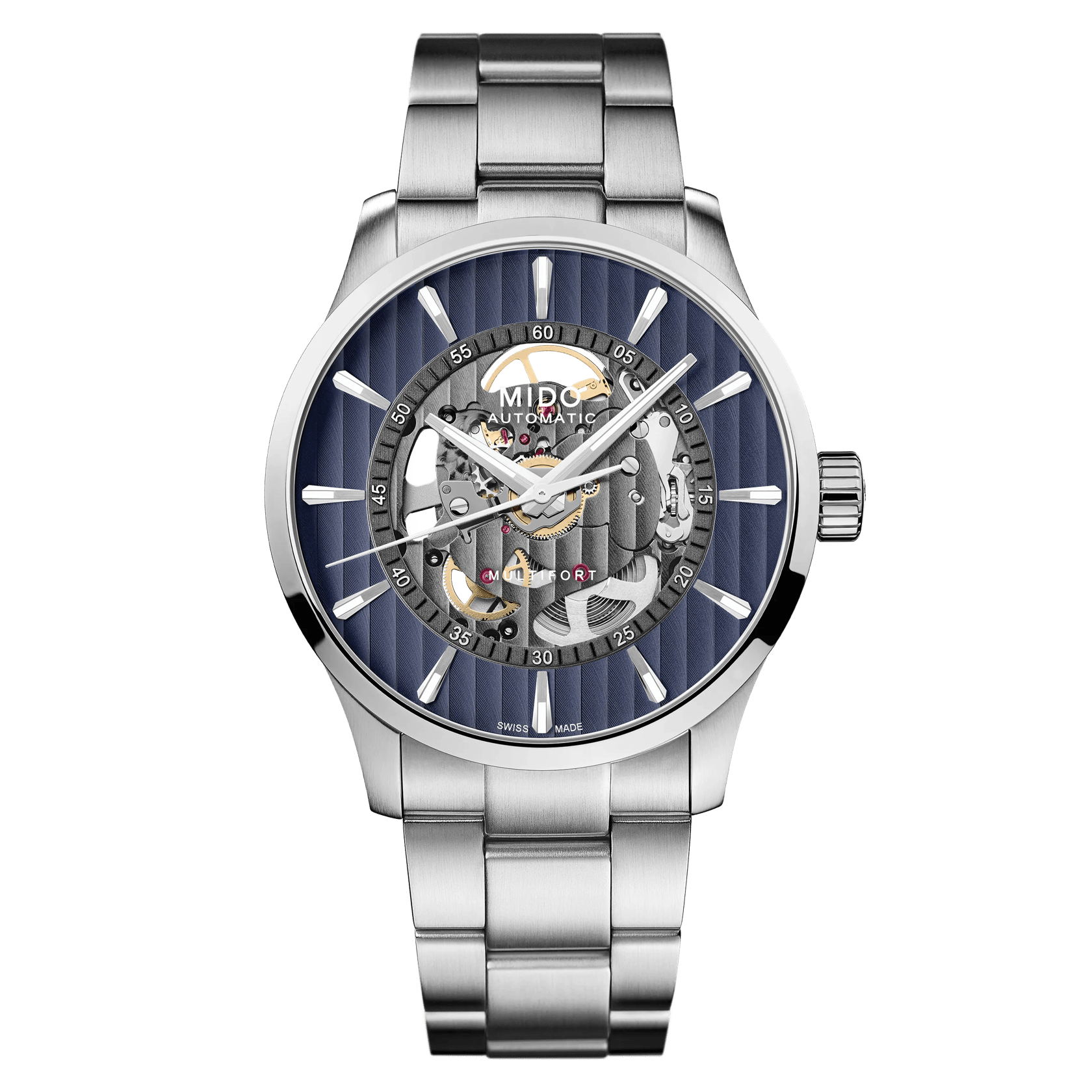 舵手系列镂空款长动能腕表