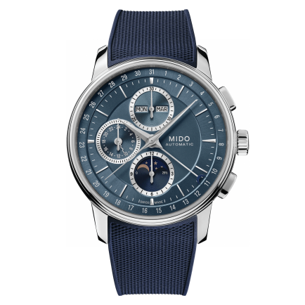 贝伦赛丽系列多功能计时月相腕表