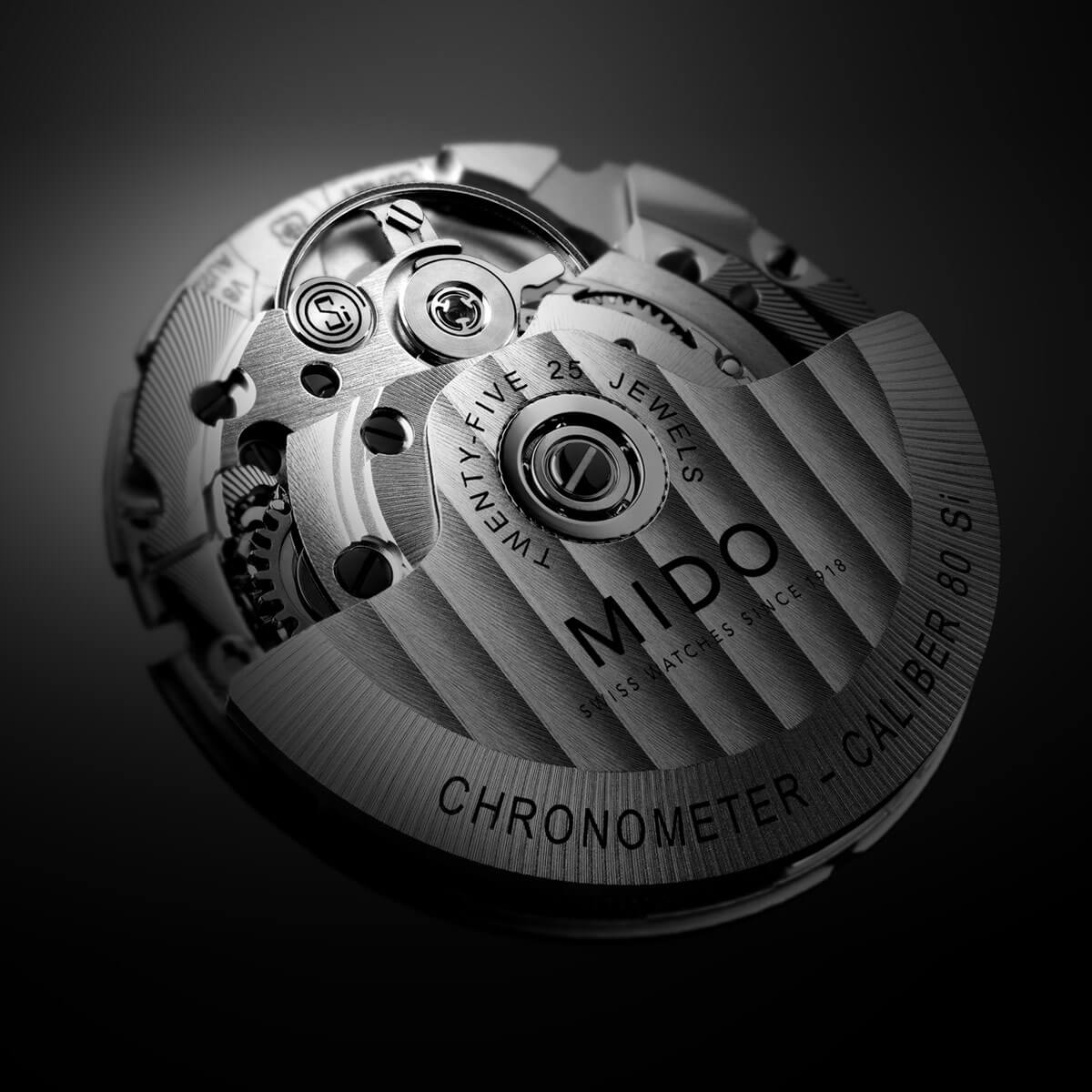 Caliber 80 chronometer silicon机芯